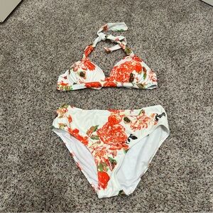 RACHEL Rachel Roy White Bikini Top